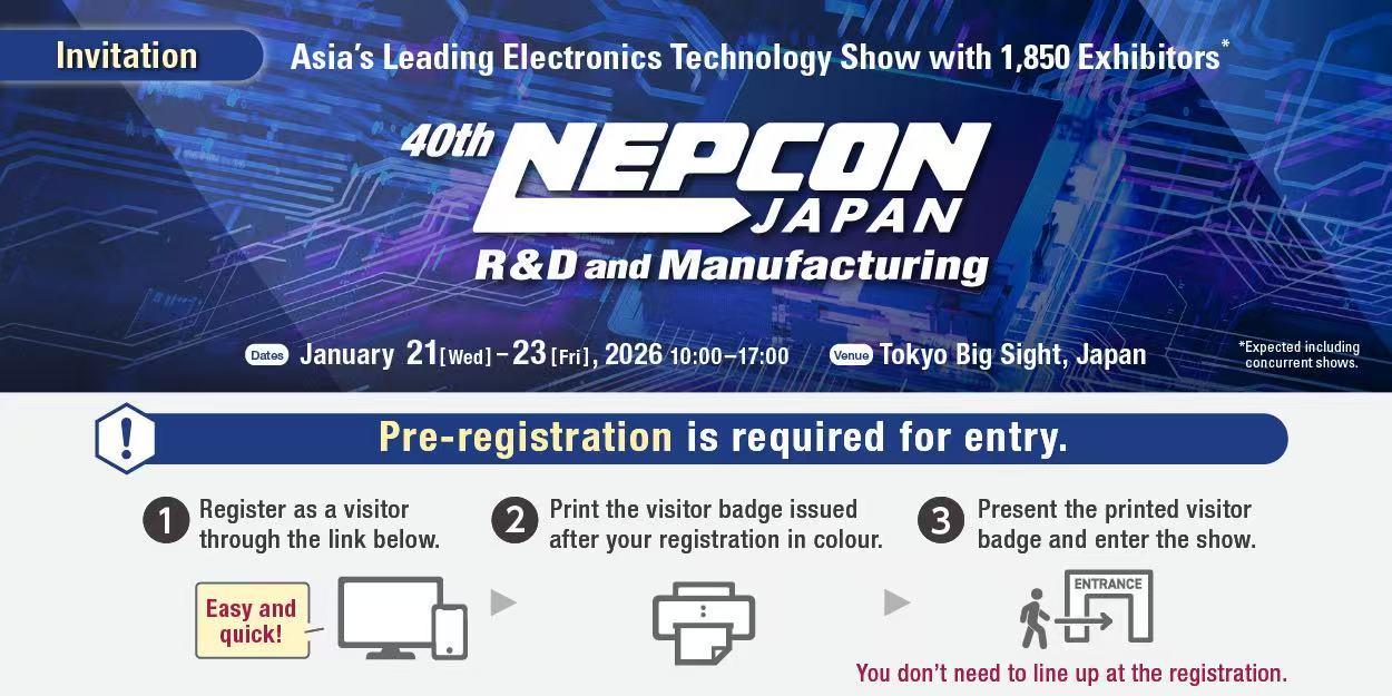 Meet KMD at NEPCON Japan 2026